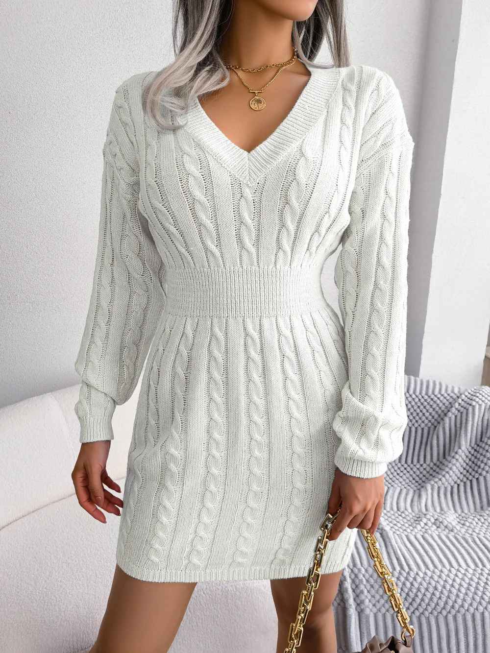 Julienne Knit Mini Dress