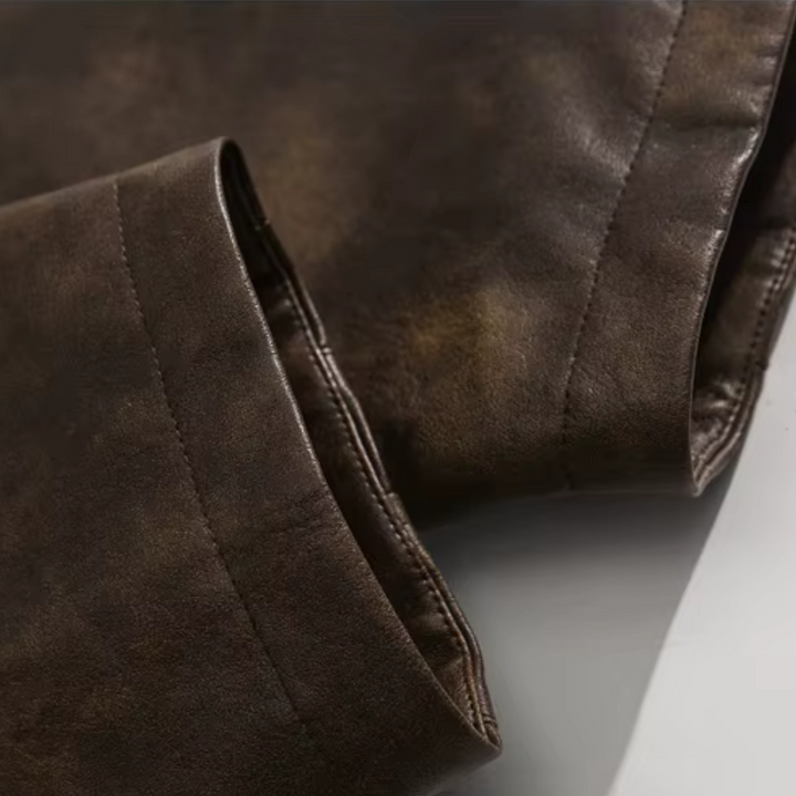 Roam Vintage Washed Leather Jacket