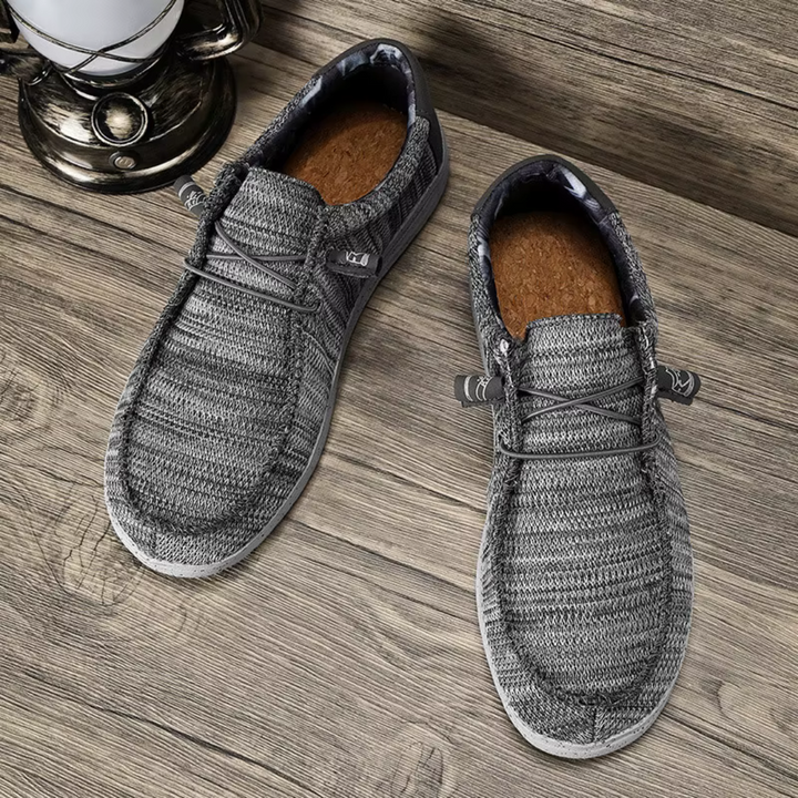 Maddox Textured Canvas Sneakers
