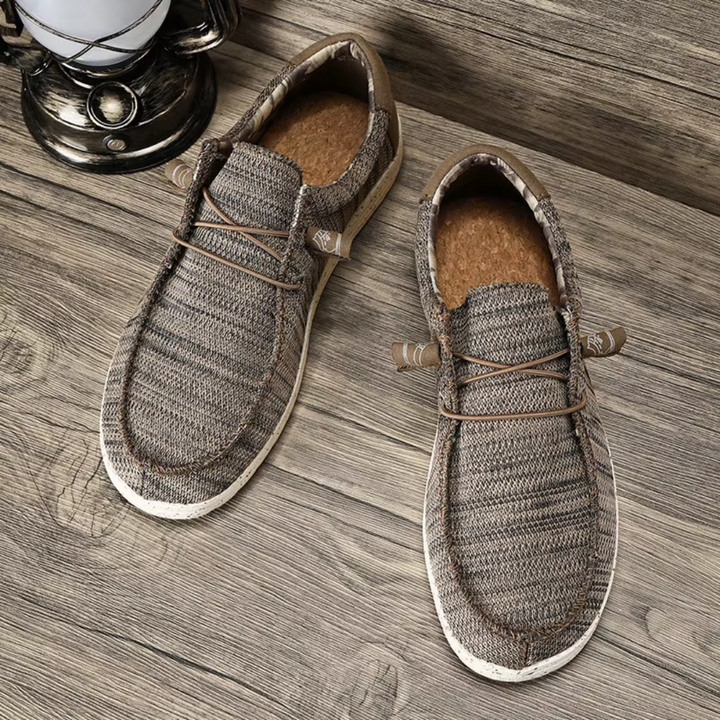 Maddox Textured Canvas Sneakers