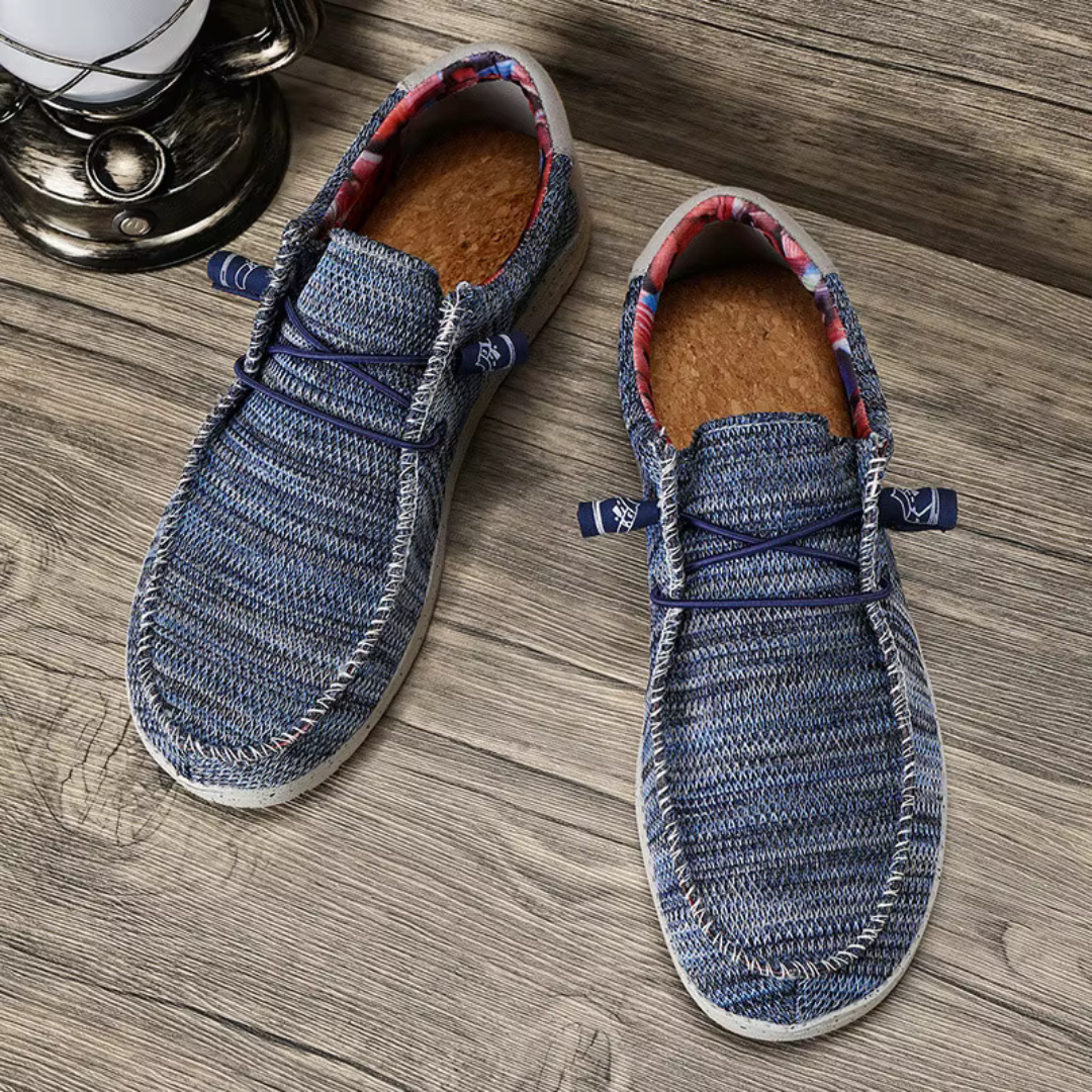 Maddox Textured Canvas Sneakers