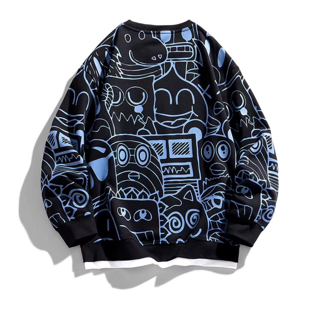 Kade Cotton Streetwear Pullover