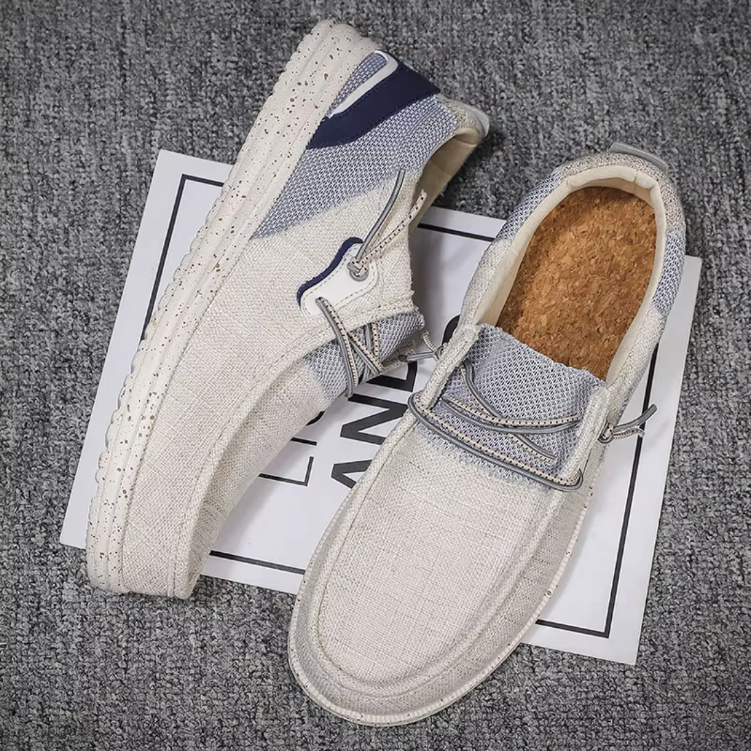 Harlan Textured Canvas Sneakers