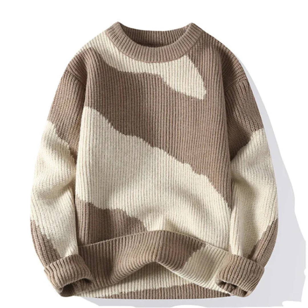 Merrin Warm Corduroy Knit Sweater