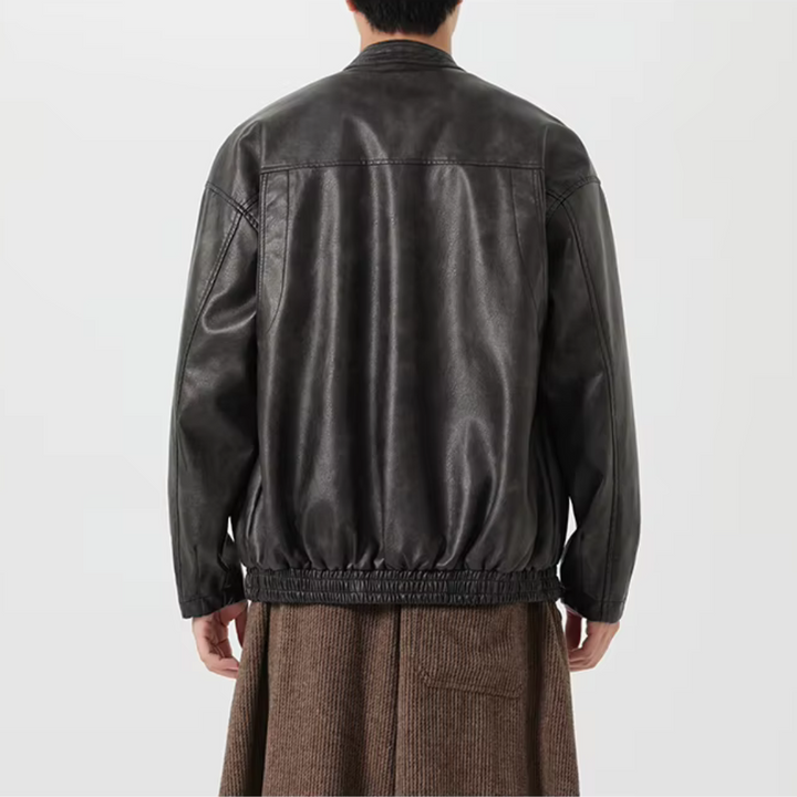 Roam Vintage Washed Leather Jacket