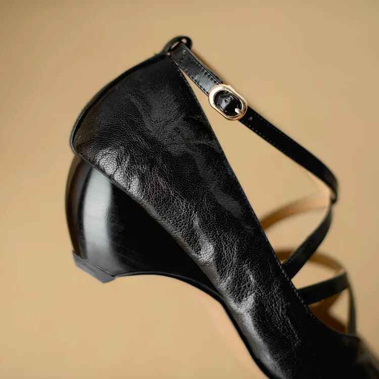 Amira Genuine Leather Heels