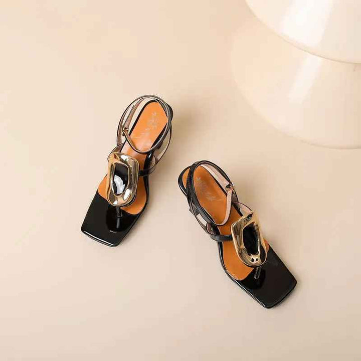 Marquesa Square Toe Heels