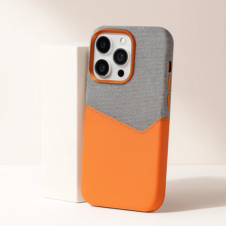Denton Card Holder iPhone Case