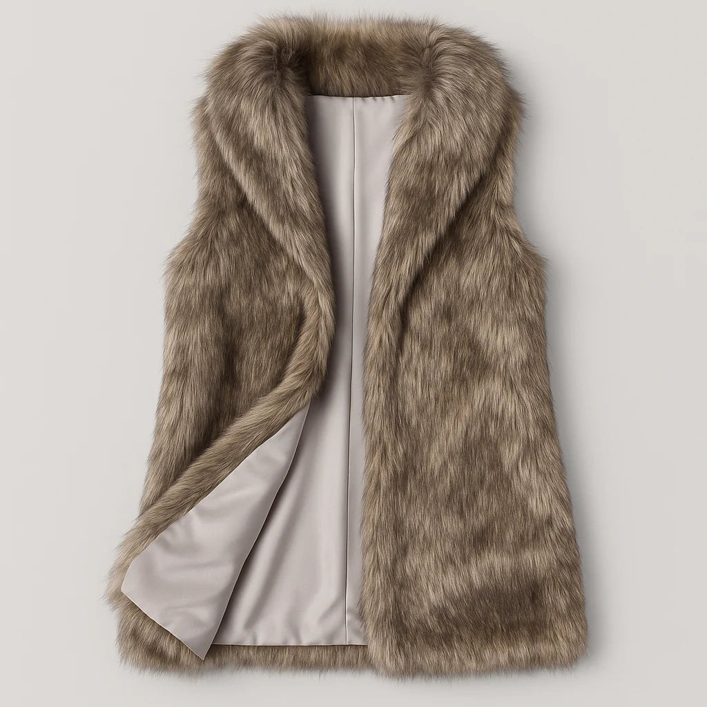 Leontine Winter Fur Vest