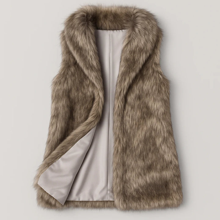 Leontine Winter Fur Vest