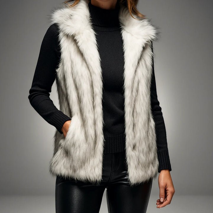 Leontine Winter Fur Vest