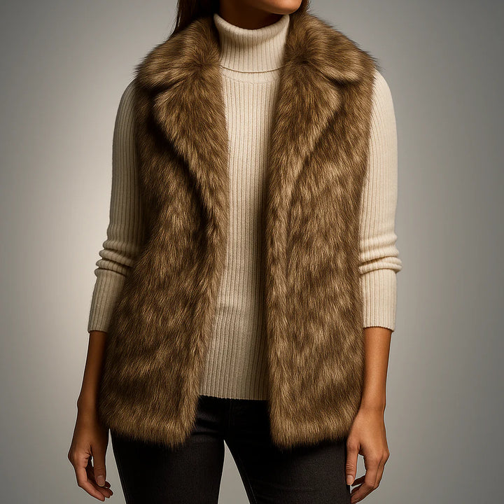Leontine Winter Fur Vest