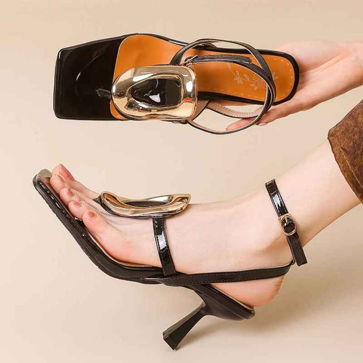Marquesa Square Toe Heels