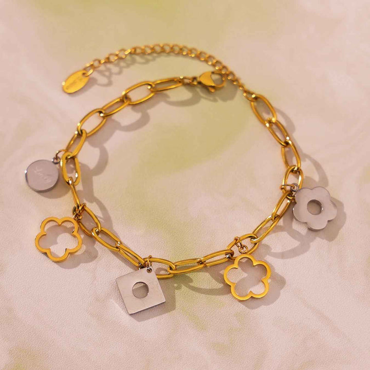 Cloverline Charm Bracelet