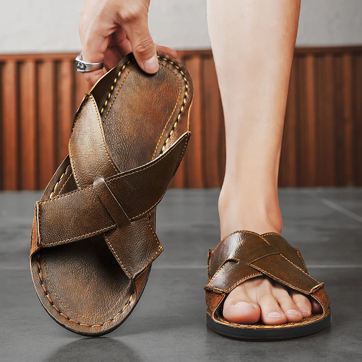 Atlas DC Genuine Leather Sandals