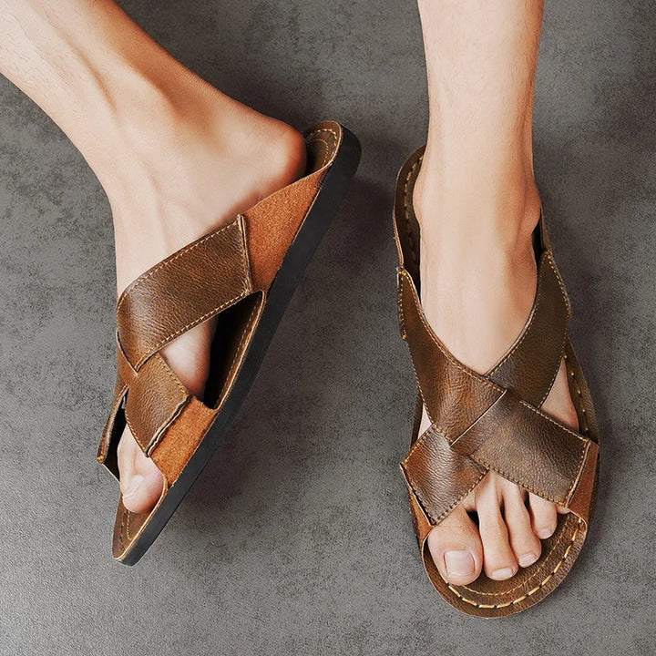 Atlas DC Genuine Leather Sandals