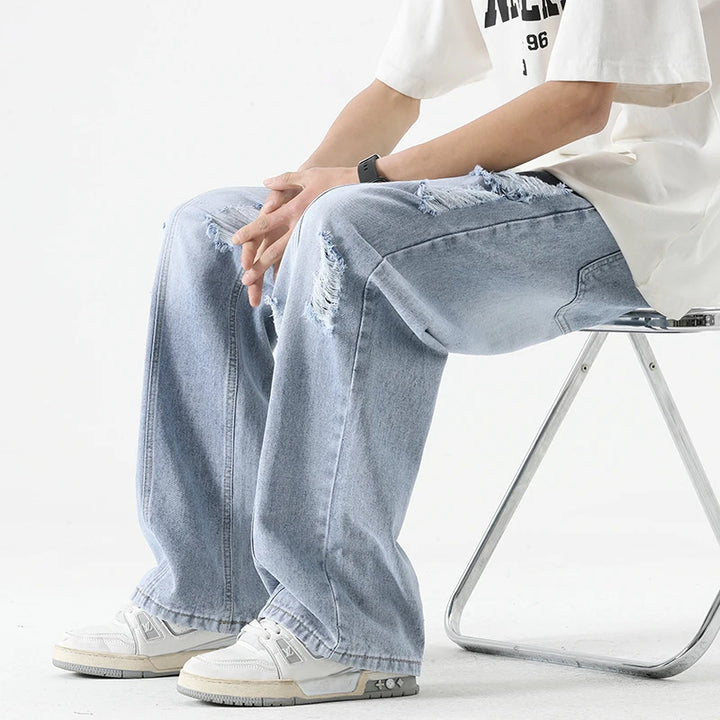 Backlot Fade Baggy Jeans