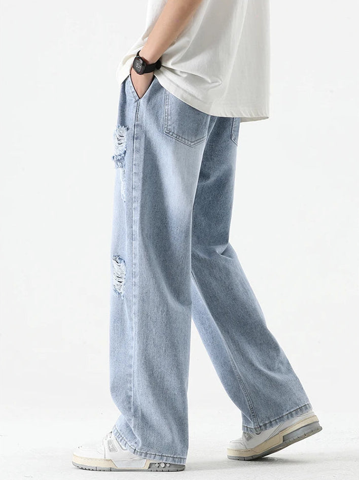 Backlot Fade Baggy Jeans