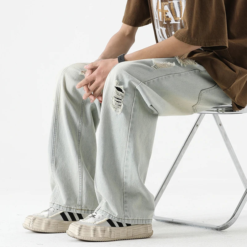 Backlot Fade Baggy Jeans