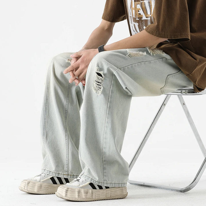 Backlot Fade Baggy Jeans
