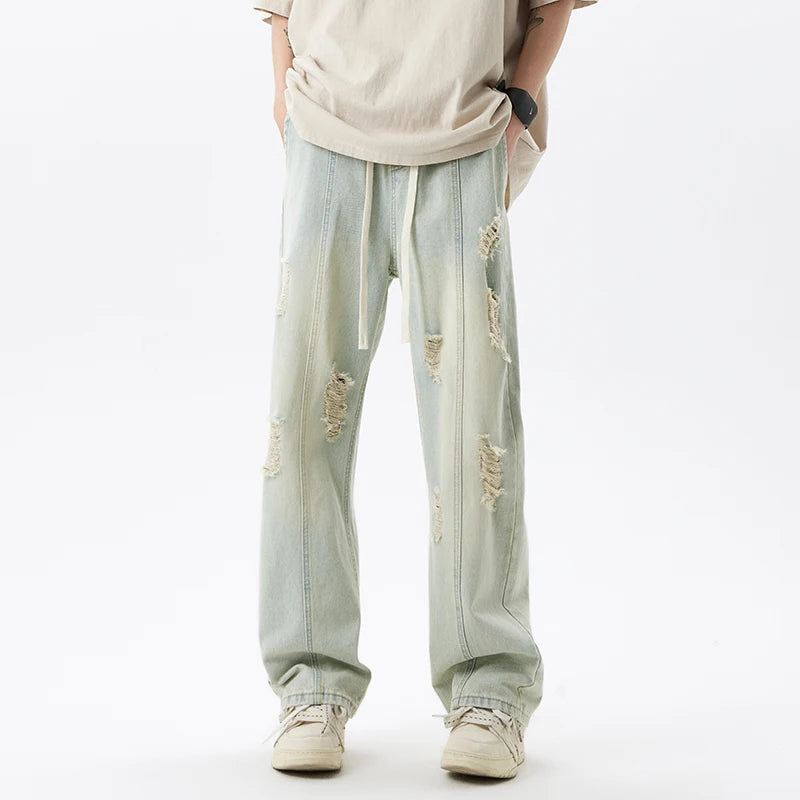 Backlot Fade Baggy Jeans