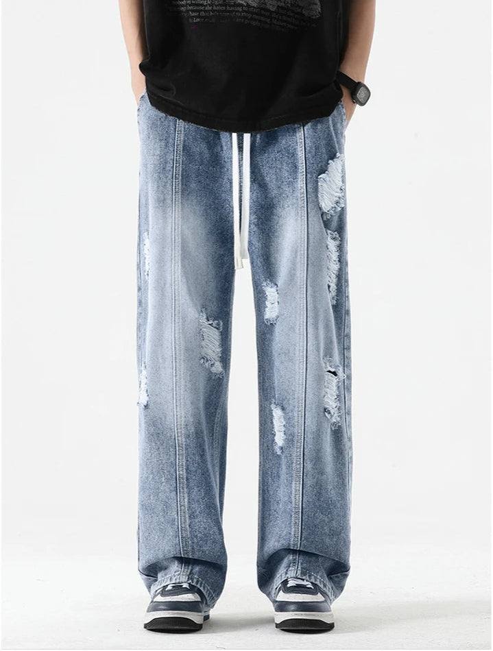 Backlot Fade Baggy Jeans