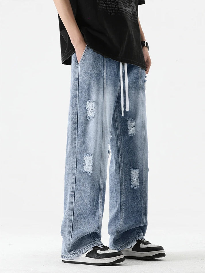 Backlot Fade Baggy Jeans