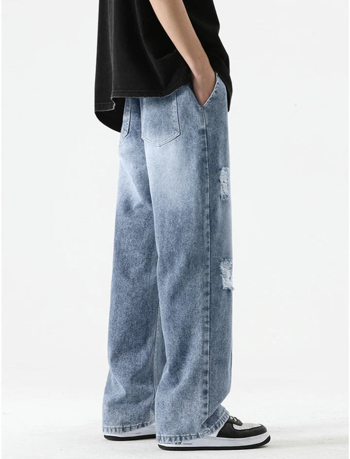 Backlot Fade Baggy Jeans