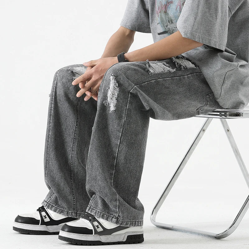 Backlot Fade Baggy Jeans