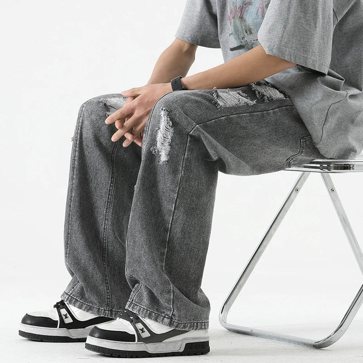 Backlot Fade Baggy Jeans