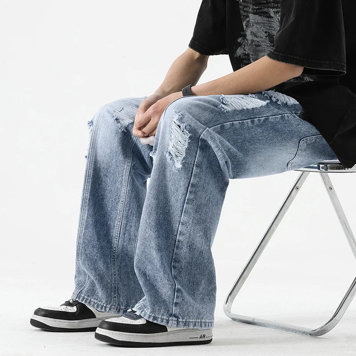 Backlot Fade Baggy Jeans
