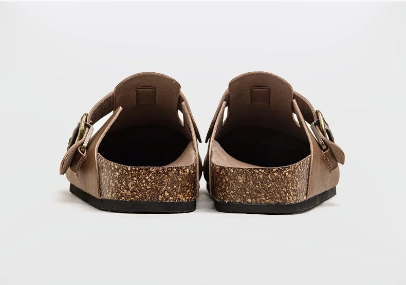 Brandon Orwell Leather Mules