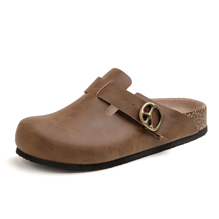 Brandon Orwell Leather Mules