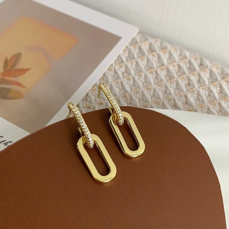 Cendra Chain Loop Hoops