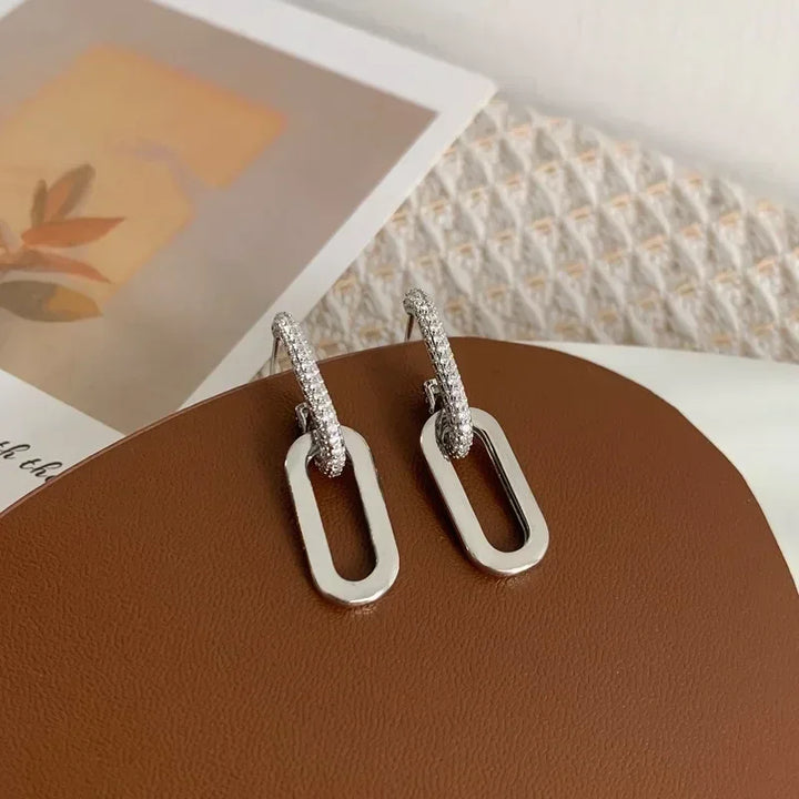 Cendra Chain Loop Hoops