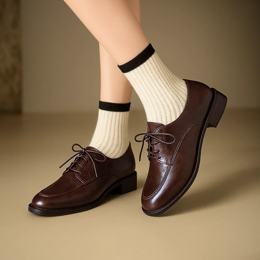 Bastille Leather Oxfords