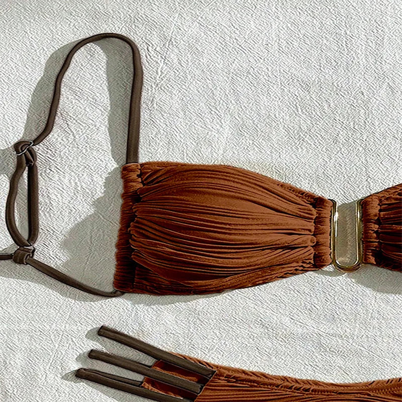 Costa Calma Textured Bikini