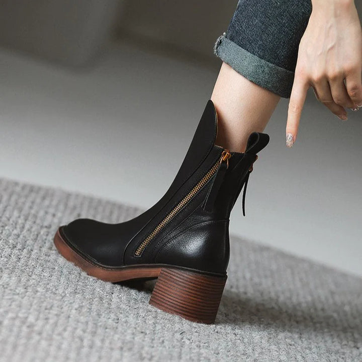 Camílle 2" Leather Ankle Boots