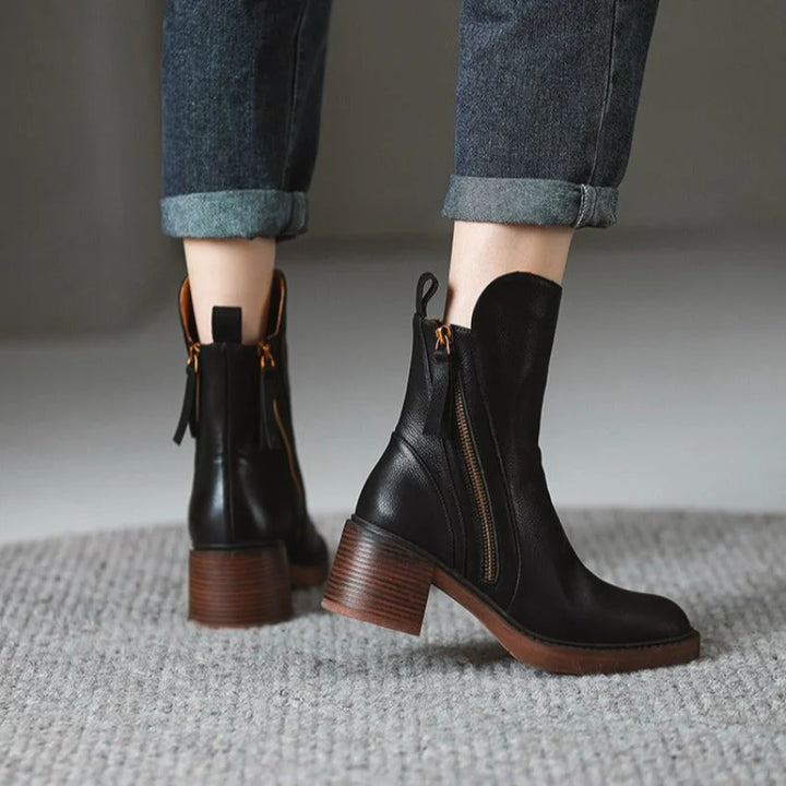 Camílle 2" Leather Ankle Boots
