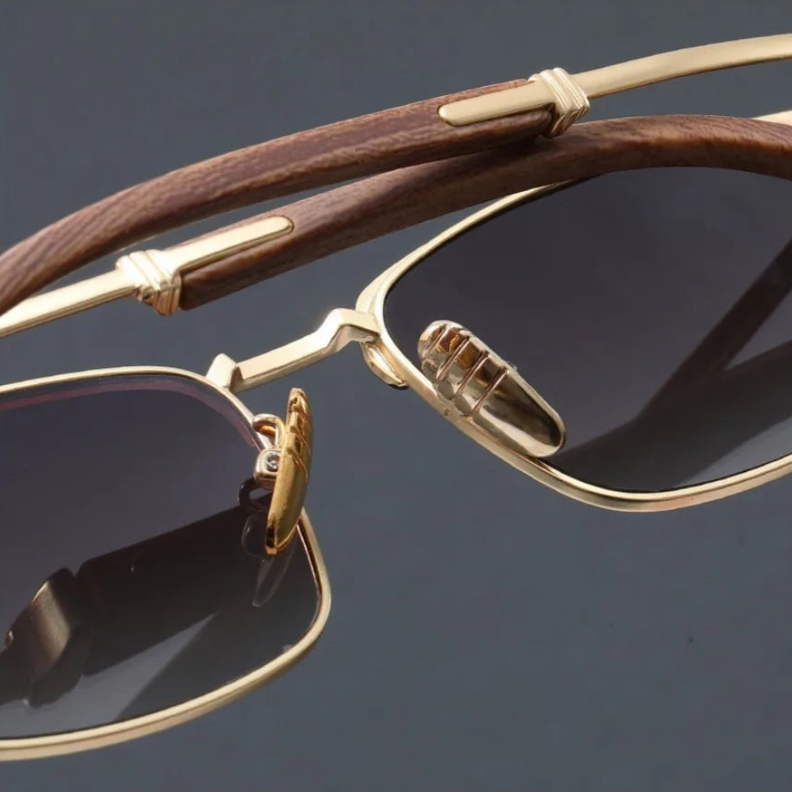 Dune Woodframe Sunglasses