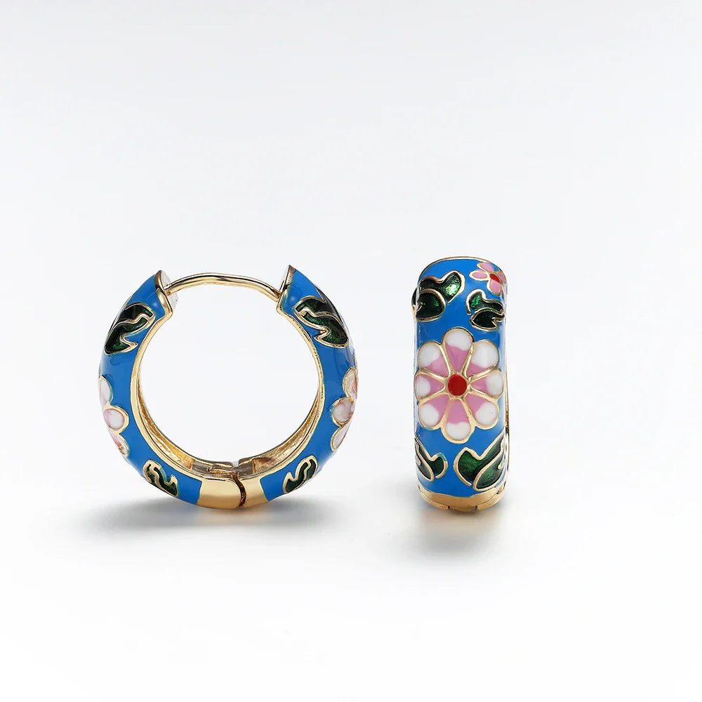 Mirabelle Valencia Floral Earrings