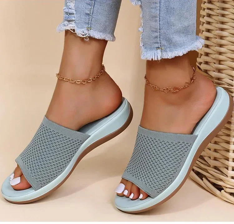 Livia Soft-Sole Mesh Slippers