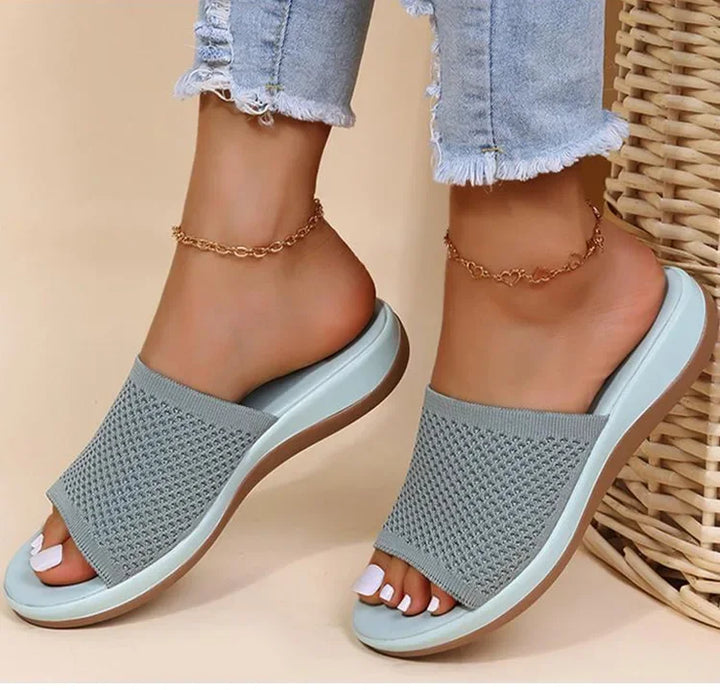 Livia Soft-Sole Mesh Slippers