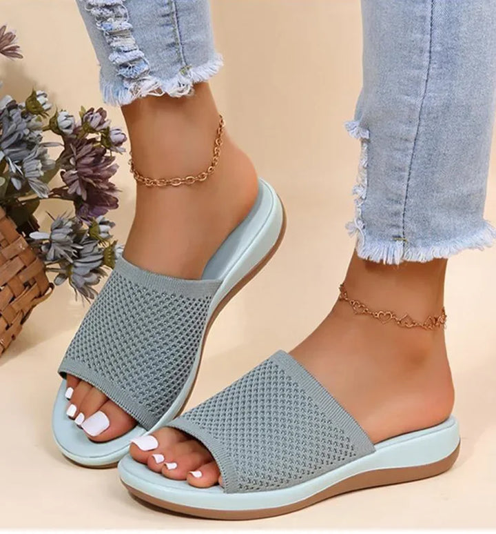 Livia Soft-Sole Mesh Slippers