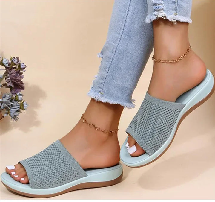 Livia Soft-Sole Mesh Slippers
