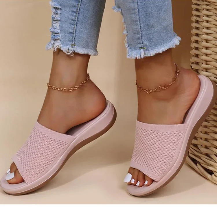 Livia Soft-Sole Mesh Slippers