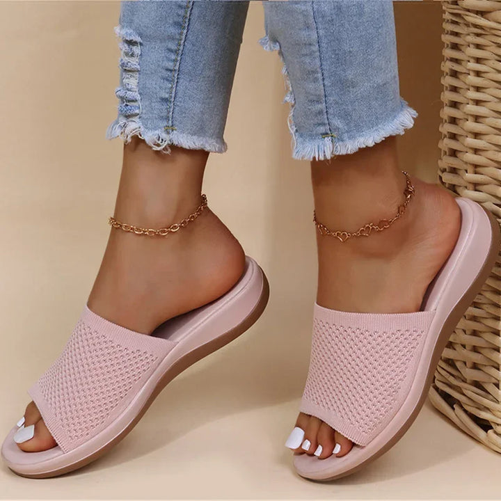 Livia Soft-Sole Mesh Slippers
