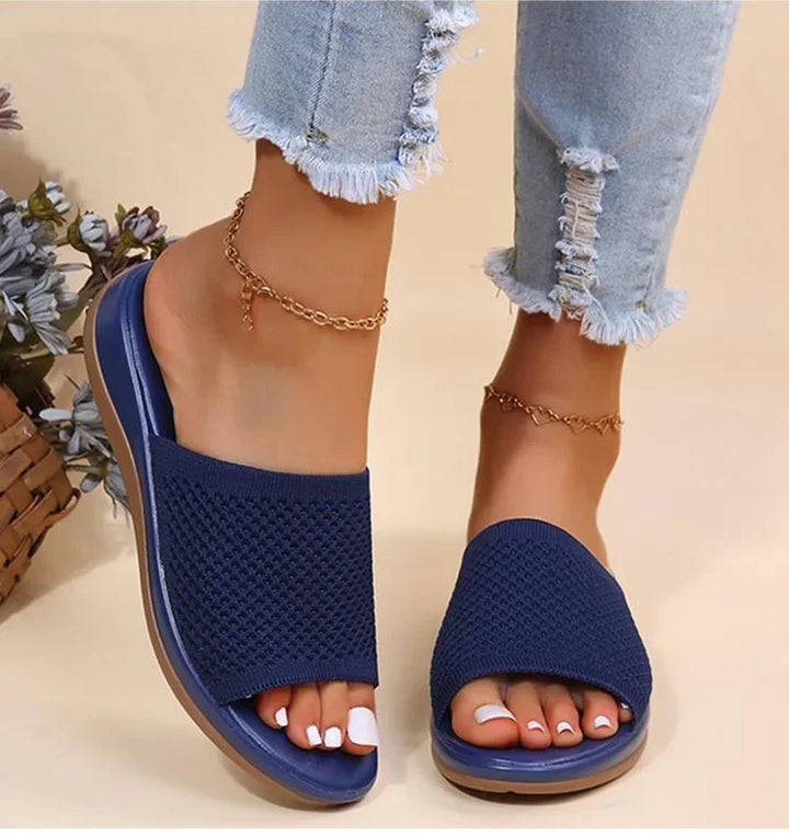 Livia Soft-Sole Mesh Slippers