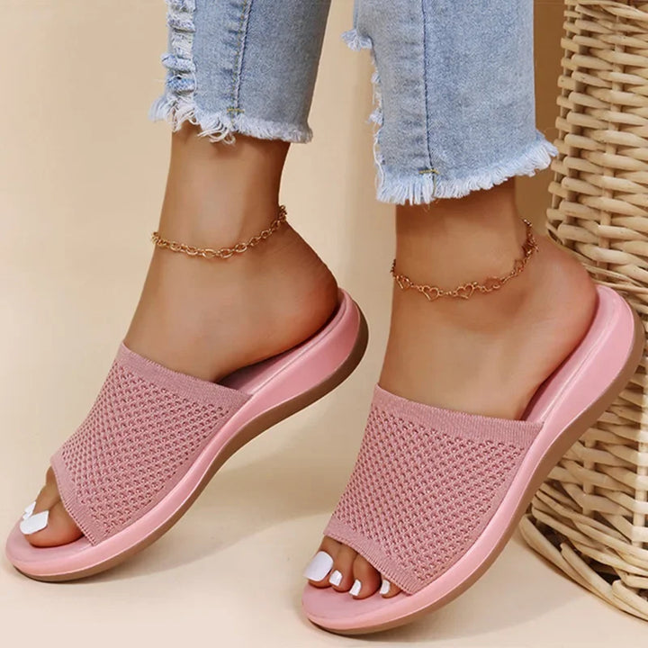 Livia Soft-Sole Mesh Slippers
