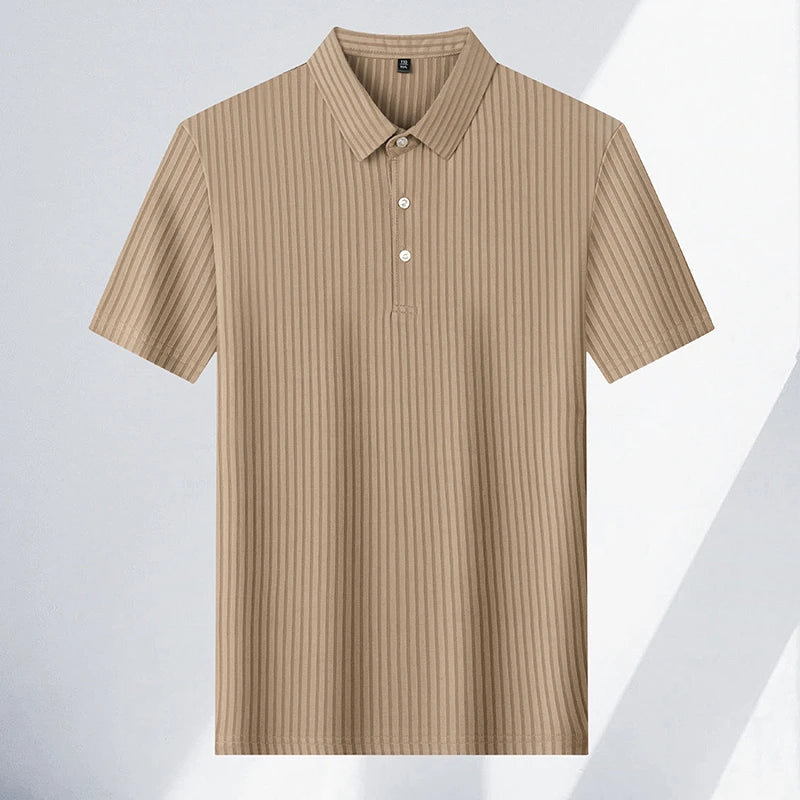 Milan Ribbed Polo Shirt